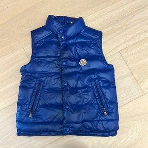 Boys moncler vest